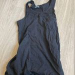 Columbia Black Scoop Neck Asymmetrical Tank Top Photo 0