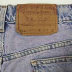 Levi's Vintage  550 distressed jean shorts with raw Photo 3