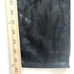 Rock & Republic  Berlin Black Y2K Skinny Snakeskin Mid Rise Pants Cotton Blend 10 Photo 7