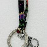 Vera Bradley  Breakaway Lanyard Signature Key Ring Multicolor Floral 18” Photo 2