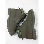 Baby Phat Women’s Olive Green Vegan Leather Combat Boots Size 9 Photo 2