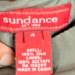 Sundance Silk Skirt Size 4 Gray A Photo 2