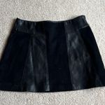 ZARA  Black Leather Skirt Photo 0