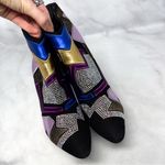 Giuseppe Zanotti Olinda Patchwork Leather Embellished Snakeskin Ankle Boots 39 Photo 3