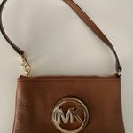 Michael Kors Fulton Leather Wristlet Purse Photo 0