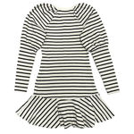 Free People  SAYLOR Lili Mini Striped Drop Waist Sweater Dress Long Sleeve XS. Photo 4