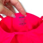 SKIMS  NWOT Neon Pink Micro Cording V-Crop Soft Stretchy Bralette Bra Small Photo 6