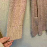 Old Navy Long Muted Pink  Cardigan sz L fall winter oversized Valentines teacher Photo 3