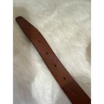 Brown Leather Belt Western Boho Concho Accents Size 29 Photo 2