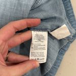 Madewell  Denim Shirred-Sleeve Wrap Dress in Elsworth Wash Size XS EUC Photo 9