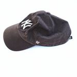 New York Yankees '47 Vintage Style Baseball Hat Cap Distressed Blue OS Unisex Photo 2