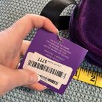 Rebel Revolt Replacement Bags for Cheer Shoes Purple Velour NEW Two Sizes Photo 2