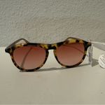 Chloé Havana Brown / Orange Aviator Pilot Sunglasses 56mm Tortoise Shell NEW Photo 4