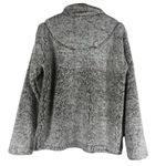 Oddy Pullover Sherpa Womens S Gray Marled Fleece Cozy Oversized Soft Cottagecore Photo 3
