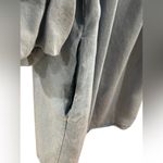 ZARA Woman Soft Off The Shoulder Denim Flowing Puff Sleeves Dress Photo 4