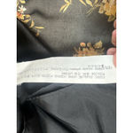 ZARA Basic Black Sheer High Neck Long Sleeve Floral Dress Size S Photo 11