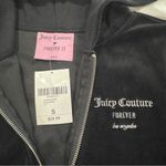 Juicy Couture Black Velour Hoodie Photo 4