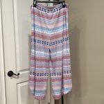 Cuddl Duds Women’s Sleeveless Pajama Top & Wide Leg Pajama Pant 2pc Set Large Photo 5