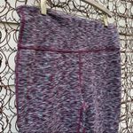 Gap  Fit purple heather leggings workout athleisure LARGE Photo 1