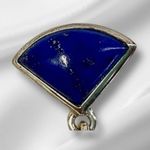 Whitney Kelly Sterling Silver Lapis Lace Agate Chrysoprase Pendant Photo 3
