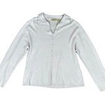 Kathie Lee Collection vintage button front collar knit sweater granny core XL Photo 0