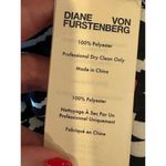 Diane Von Furstenberg  Shirt Women Medium‎ Black White Geometric Cami Tank Top Photo 7