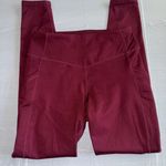 Baleaf  Maroon Active Leggings Photo 0