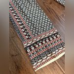 Anne Carson Black/cream/red pull on pants Photo 1