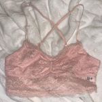 PacSun Pink Lace Bralette Photo 0