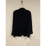 Talbots  Blazer Womens 4 Black Double Breasted Jacket Classic Career Workwear Photo 3