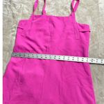 Adam Lippes Collective Jumpsuit Women's 8 Pink Sleeveless Wide Leg Square Neck Photo 8
