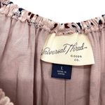 Universal Threads Universal Thread Lilac Ruffle Prairie Maxi Dress Large Photo 4