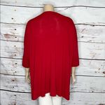 Catherines NWT Size 4X 30/32 Red V Photo 2