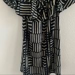 Madewell Off Shoulder Rio Dress in Arrow Grid XS Photo 6