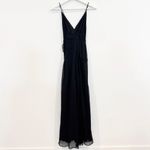 ASTR  Holland Ruffle Maxi Dress Party Special Event Wedding Formal Black Size XS Photo 12