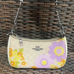 Coach  Teri Shoulder Bag In Signature Canvas With Floral Print cbg73 Photo 0