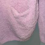 HYFVE Purple Fleece Button Cardigan Photo 4