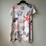 Cal Style Beach Theme T Shirt Dress Size Medium Photo 2
