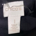 Chico's Chico’s Cam Black Cowl Neck Long Sleeve Pullover Sweater Size 1 Photo 4