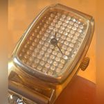 Vintage Harley Ronda watch movement Swiss rhinestone bracelet watch Photo 10