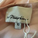3.1 Phillip Lim 3.1 Phillip Kim Tiered Midi Silk Dress Light Blush Pink Sleeveless Designer NWT Photo 10