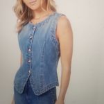 Scotch & Soda  Blue Denim Vest Size XS Photo 3