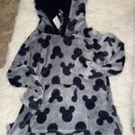 Disney  Womens Mickey Mouse Fleece Lounge Hoodie dress Photo 3