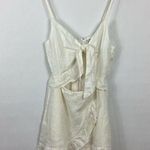 SEEK the Label  Linen Romper Dress Size Small Photo 0
