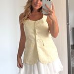 Amanda Uprichard Lilibet Yellow Mini Dress Photo 0