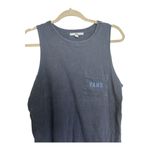 Vans Women's Navy Skater Tank  Punk Athletic Cotton Tank Large Photo 1