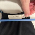 Lush Clothing Women's Lush Black Floral Maxi Summon Slip Dress Size Small EUC Photo 10