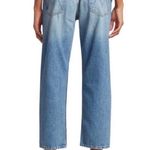 MOTHER Superior The Thrasher Straight Leg Jeans In Striped Wicked Size 25 Blue Photo 2