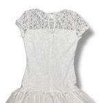 Hello Molly ‎ Downtown Diva Lace Bubble Mini Dress White Photo 5