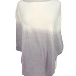Barefoot Dreams  CozyChic Ultra Lite Ocean Breeze Poncho Ombré Soft Violet NWT Photo 0